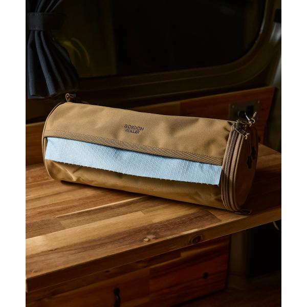 【GORDON MILLER / ゴードンミラー】GORDON MILLER CORDURA PAPER TOWEL COVER摩擦・引き裂き・擦り切れに対する強度と耐久性を誇るCORDURA FABRICに表面には撥水加工、裏面にはPVC...