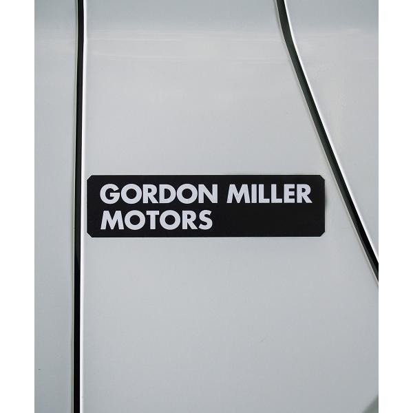 モータースステッカー GORDON MILLER ゴードンミラー ステッカー シール ロゴステッカー