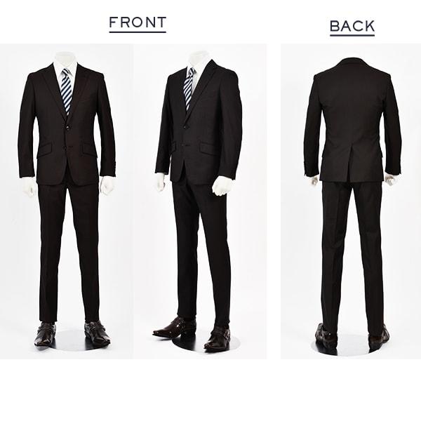 100 本物 ビジネスや結婚式に使える シルエット抜群スリムスーツを格安で Dc フィッチェ スーツ メンズ スリム 秋冬春 30代 40代 50代 Y体 Y4 ブラウン ビジネススーツ Universidadceuhz Edu Mx