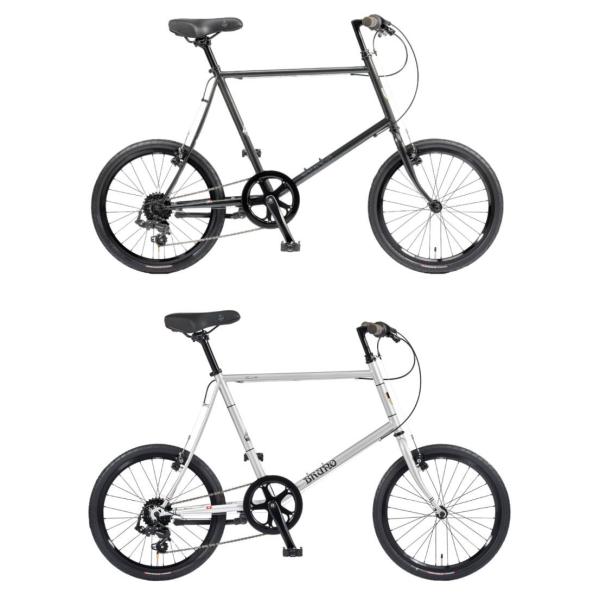 BRUNO ブルーノ SKIPPER STEEL BLACK スキッパー ミニベロ 自転車