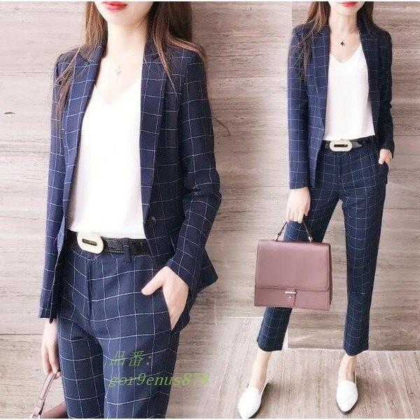 レディース 代30代40代 パンツスーツセット レディースファッション 入学式 カジュアル 卒業式 ネイビー ビジネス 大きいサイズ チェック柄 パーティー Gor9enus8786 Goroku 五六服飾店 通販 Yahoo ショッピング
