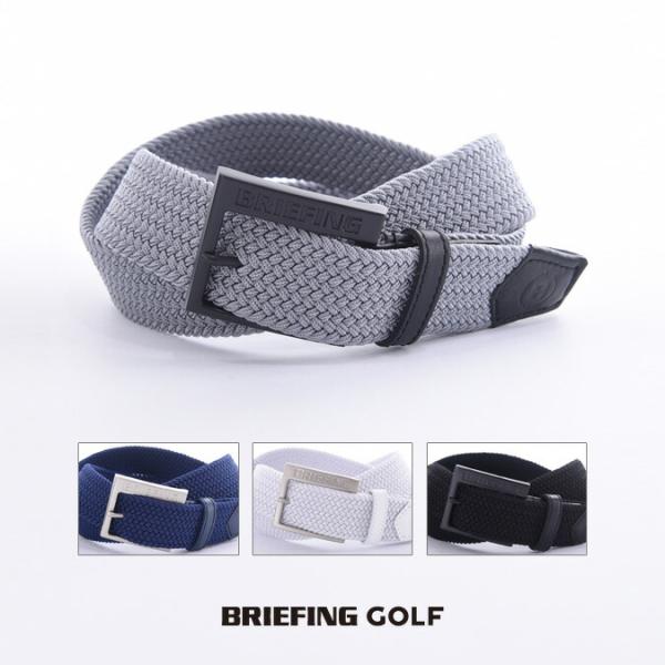BRIEFING　ゴルフ用メッシュベルト☆　グレー　BRG221M01　L gossipyh_27026-brg221m01