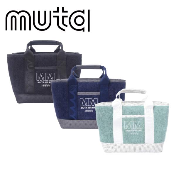 【26SS】muta MARINE ムータマリン GOLF ゴルフ PILE PARTITION TOTE BAG / パイル生地 パーテーショントートバッグ スポーツ 鞄 正規品 FREE MMSG-250540