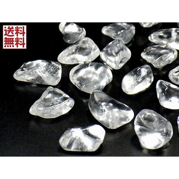 天然水晶 ３００ｇパック ７〜９ミリ 高品質 クリアークリスタルクォーツ 石英原石 磨きチップ CRYSTER QUARTZ 全国送料無料