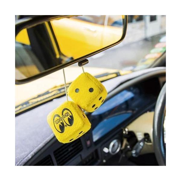 ミニムーンアイズ(MOONEYES) MOON ミニファジーダイス サイコロ バック