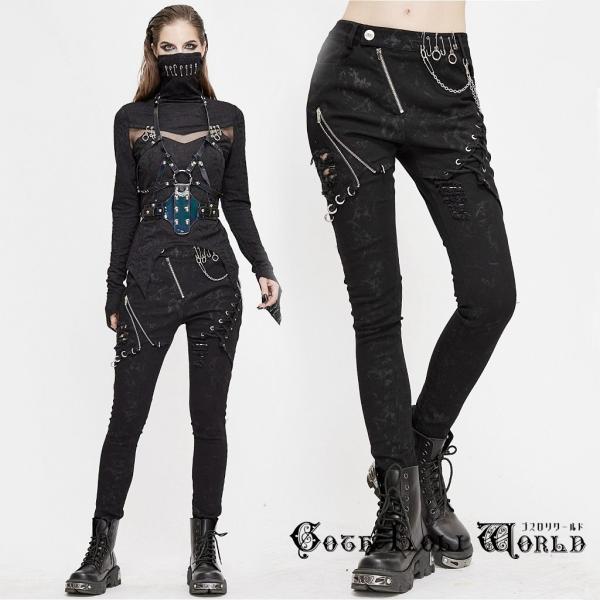 ゴスロリワールド Devil ゴスロリ リメイク風レースアップパンク スキニーパンツ ゴシック パンク ロック ビジュアル系 サイズ交換可能 品質自信有 Buyee Buyee Japanese Proxy Service Buy From Japan Bot Online