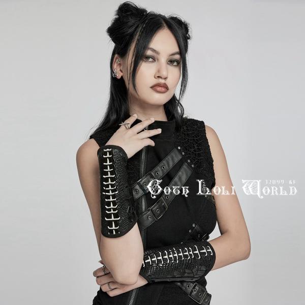 商品型番：WS-640SSF-BKWS-640SSF-BK レースアップ腕カバーヘビ革風腕あて アームカバー＊全品即納 最短翌日到着 交換可能 送料無料【サイズ詳細】＊商品画像にご参照ください。【＊交換について】＊未使用品であれば、イメージ...