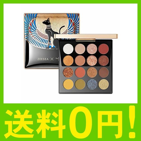 Zeesea ズーシー 大英博物館 エジプトシリーズ アイシャドウパレット 16色 01 アンダーソンの猫 17g 日没色 アイシャドウ Zankoco Com