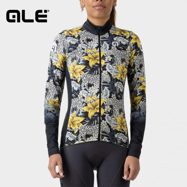 ALE(アレ)サイクルジャージ 秋冬 レディース[12℃/18℃対応 柔らかく