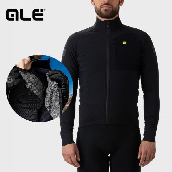 ALE(アレ)サイクルジャケット 冬 メンズ 長袖 [暖かさを閉じ込める -5