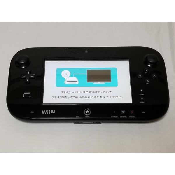 Wii U Game Pad kuro 本体 ゲームパッド クロ 黒【中古