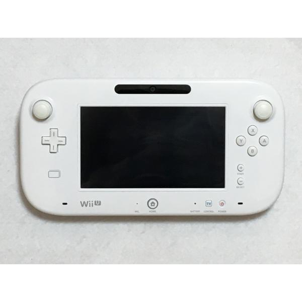 Wii U Game Pad Shiro 本体 ゲームパッド シロ 白【中古