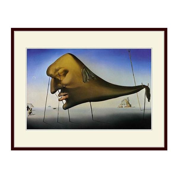 複製画・額縁付き・ダリ・「眠り」 : グーピルギャラリー - 通販