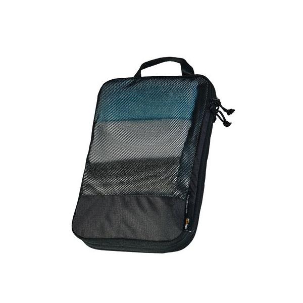 他サイト： エレコム旅行用収納袋圧縮袋パッキングキューブMサイズ12L24x34x14cm両面収納コーデュラ高耐久YKK製ファスナー採用ブラックBMA-Tの商品画像