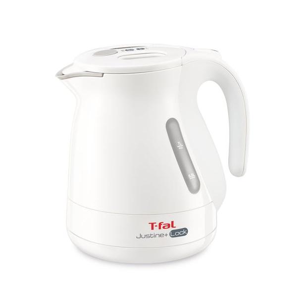 他サイト： ティファール電気ケトル1.0Lジャスティン・プラスロックホワイトKO4411JP1250Wのハイパワーたっぷり大容量倒の商品画像