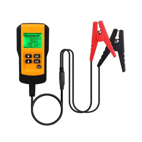 他サイト： ADPOWバッテリーテスターチェッカー診断機12V蓄電池用LCDバッテリーアナライザ自動車バッテリー診断電圧抵抗CCA値測定の商品画像