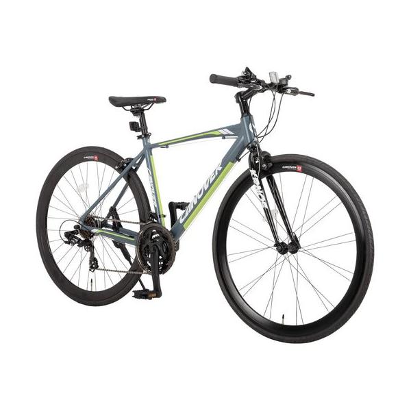 他サイト： カノーバー(CANOVER)自転車クロスバイク27インチ相当700x28Cシマノ21段変速CAC-028(KRNOS)軽量アルミフレームブルーグレー6の商品画像