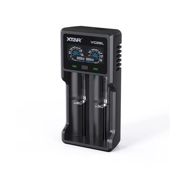 他サイト： XTARVC2SLリチウム充電器電池充電器最大2Ax1/1Ax23.6V/3.7Vリチウムイオン電池10400~266501.2Vニッケル水素電池/ニカド電池対応Aの商品画像
