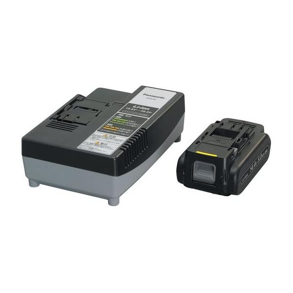 パナソニック(Panasonic)リチウムイオン電池パック充電器セットEZ9L48