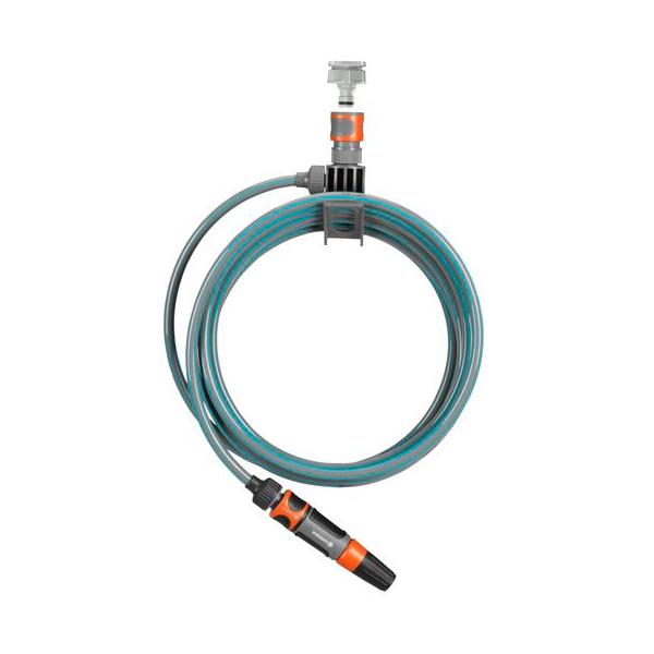 他サイト： GARDENA(ガルデナ)テラススパイラルホース7.5m一体型ホースブラケットと洗浄用ノズル付18401-20製品保証:最大5年の商品画像
