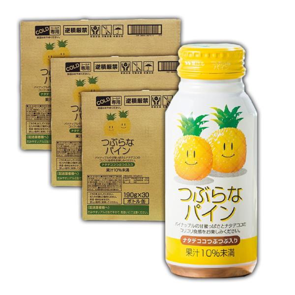 つぶらなパイン 190g×90本 3ケースセット JAフーズおおいた : グルメ