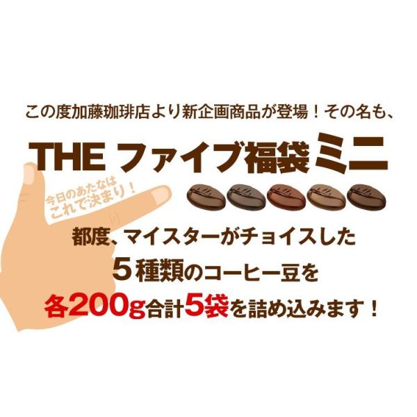 Jglobe Theファイブ福袋ミニ 0g 5袋 珈琲豆