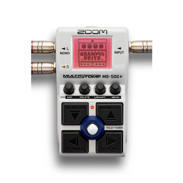 ズーム（zoom） 新製品☆ZOOM マルチエフェクター MS-50G+ MultiStomp