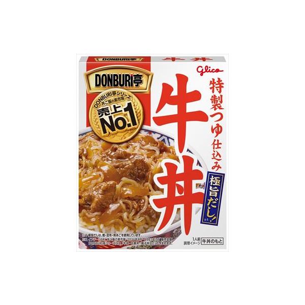 送料無料 江崎グリコ DONBURI亭 牛丼 160g×10個 : 御用蔵 大川 - 通販