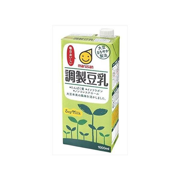 他サイト： 送料無料 マルサンアイ 調製豆乳 1000ｍl × 6本 CSの商品画像