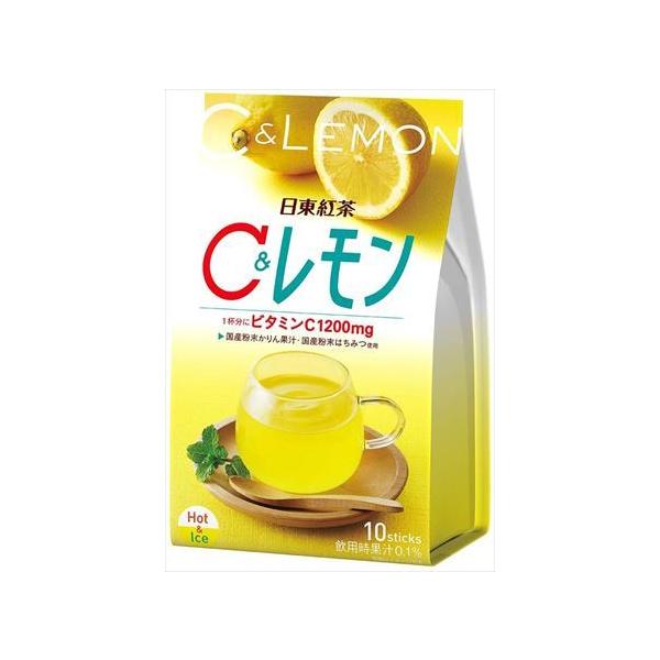 送料無料 日東紅茶 C&amp;レモン スティック(10本入り)×18袋