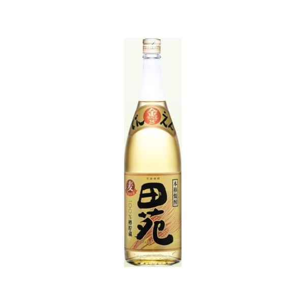 田苑金ラベル 25度 1800ml 麦焼酎 田苑酒造 : 御用蔵 大川 田苑金ラベル 25度 1800ml 麦焼酎 田苑酒造 : 御用蔵 大川