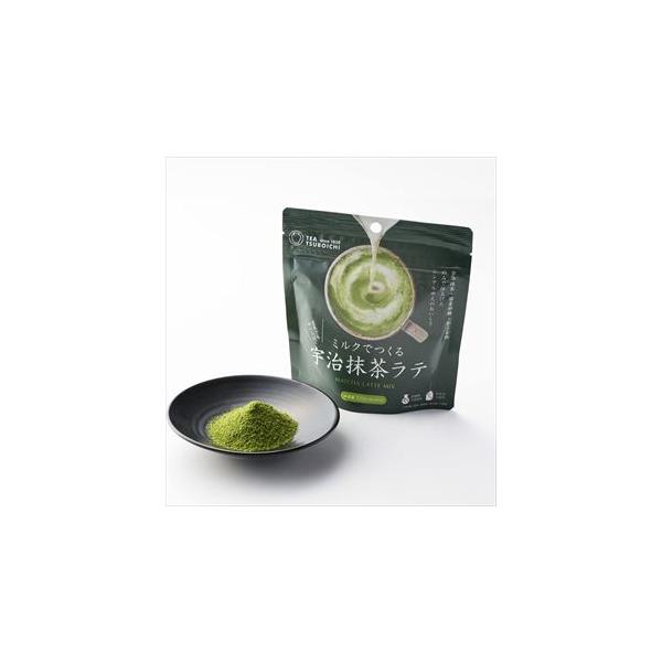 送料無料 つぼ市製茶本舗 ミルクでつくる宇治抹茶ラテ 100g×24袋