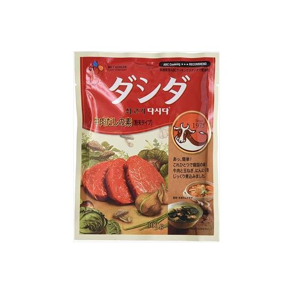 送料無料 韓国食品 CJジャパン 牛肉ダシダ100g×5個　ネコポス