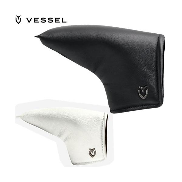 ベゼル VESSEL レザーパターカバー ブレード型 Leather Putter Cover 全2色 pc23118