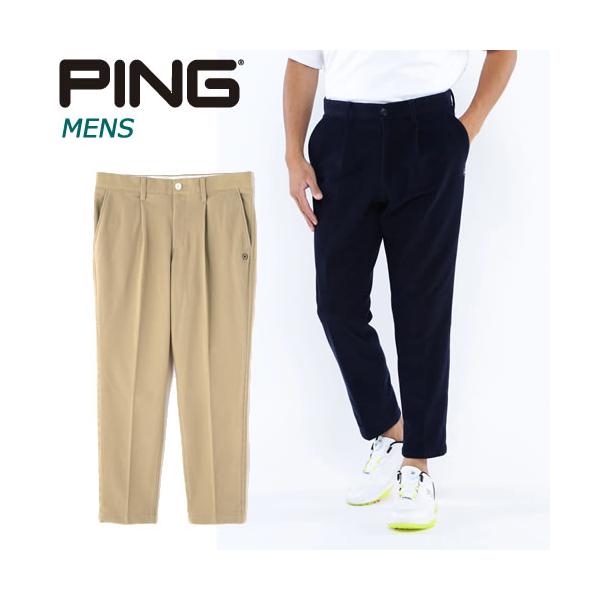 PING（ピン） ゴルフウェア トリコットコーデュロイ ワイドテーパード 