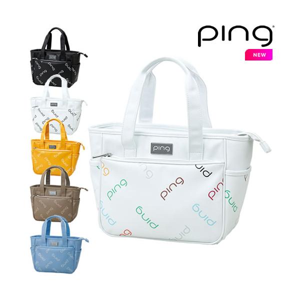 日本正規品！ピン PING LADIES レディース モノグラムラウンドトートバッグ Monogram RoundToto Bag GB-L2509