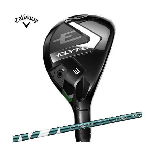 キャロウェイ Callaway 日本正規品 ELYTE エリートユーティリティ ハイブリッド VENTUS GREEN 50 for Callawayカーボンシャフト