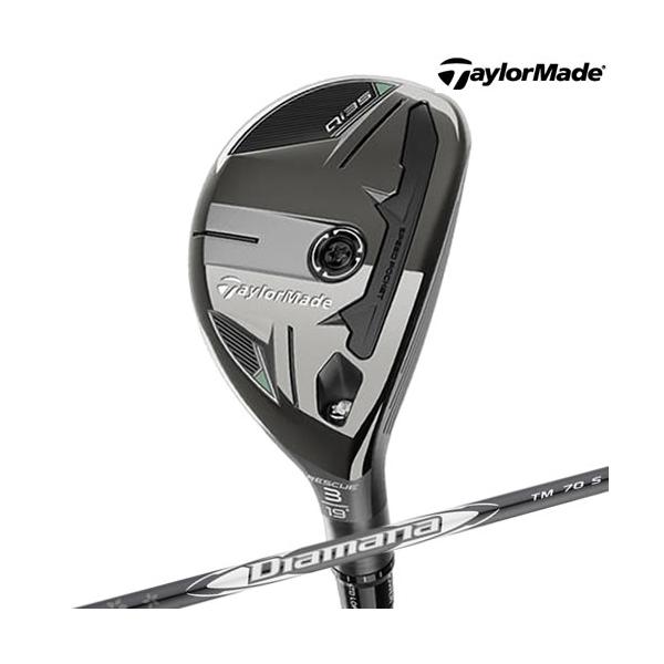 テーラーメイド TaylorMade 日本正規品 Qi35 RESCUE レスキュー ハイブリッドユーティリティ 2025 Diamana SILVER TM70カーボンシャフト