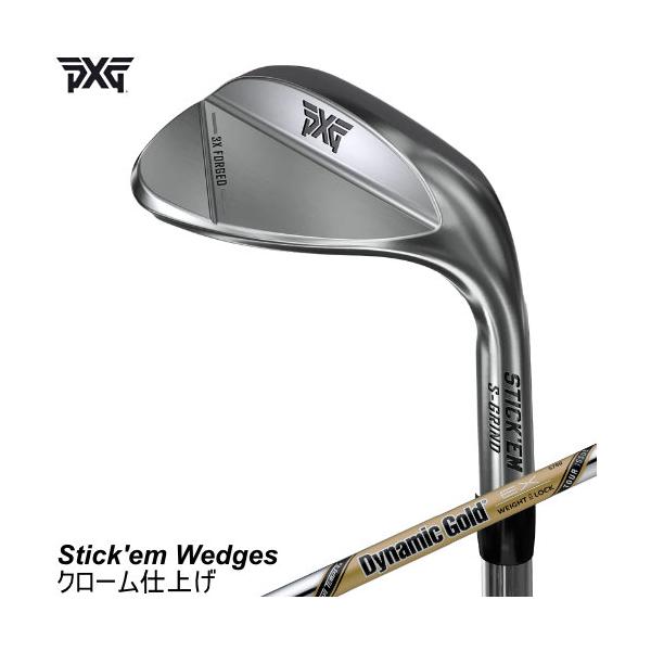 PXG スティック エム フォージドウェッジ Stick'em Wedges クローム仕上げ  EX ツアーイシュー EX TOUR ISSUE 左用あり