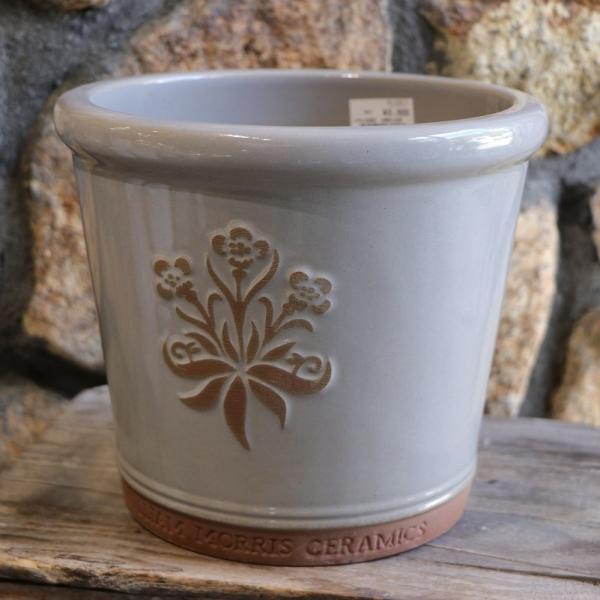 ウイリアムモリス William Morris ランズポット Sサイズ グレー 陶器鉢