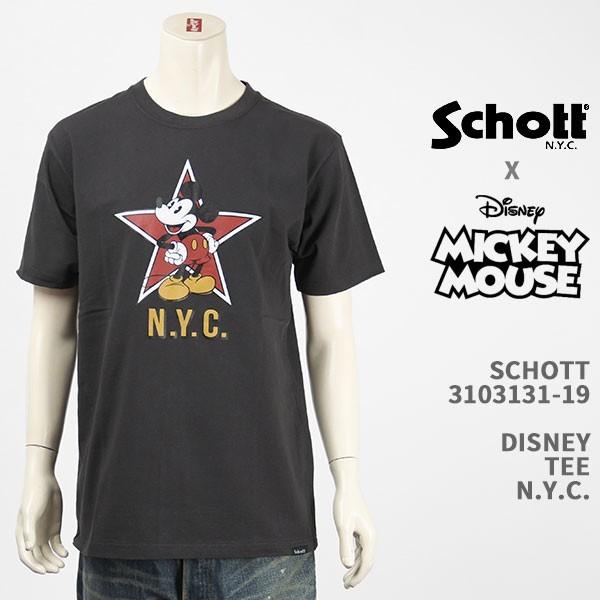 Schott N.Y.C（ショット） Schott Disney ディズニー ミッキーマウス 