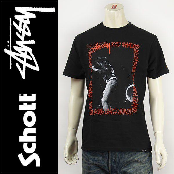 Schott Stussy ショット ステューシー 半袖プリントｔシャツ 100周年記念 コラボ Schott Stussy S S Print Tee Joey Frame 100th Anniversary 09 Buyee Buyee 日本の通販商品 オークションの代理入札 代理購入