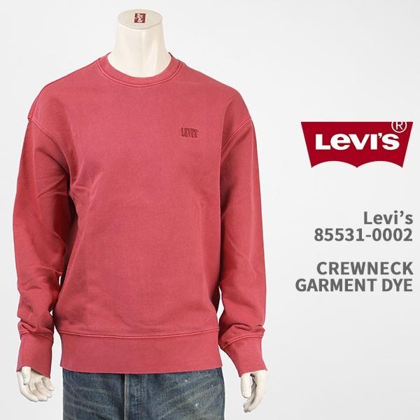 Levi S リーバイス スウェットシャツ 製品染め Levi S Crew Neck Garment Dye 0002 国内正規品 トレーナー ガーメントダイ 後染め 長袖 0002 ジーンズ ジーパ ウェブサイト 通販 Yahoo ショッピング