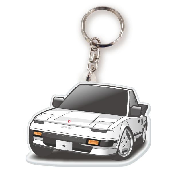 カーアクリルキーホルダー トヨタライセンス商品 MR2 AW10/11系 