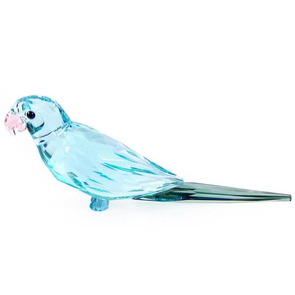 スワロフスキー SWAROVSKI クリスタル フィギュア PACO ブルーのインコ