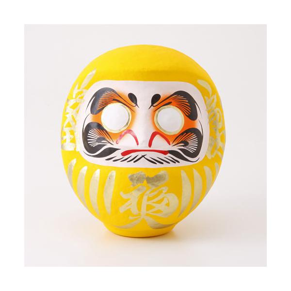 期間限定価格商品 黄色の福だるま；変革・変化・生命躍動・美容・希望など カラー 工芸・民芸品