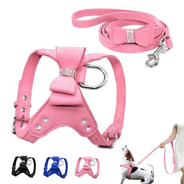 犬 リボンのハーネスとリードのセット 首輪 ハーネス リード リボン キラキラ ラインストーン かわいい 可愛い おしゃれ ワンちゃん 送料無料 Buyee Buyee 提供一站式最全面最專業現地yahoo Japan拍賣代bid代拍代購服務 Bot Online