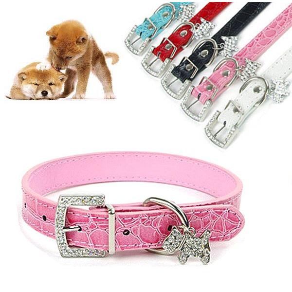 犬 首輪 かわいい おしゃれ クロコダイル型押し 犬型チャーム付き キラキラ ペット首輪 Puレザー 可愛い ラインストーン 首輪 ワンちゃん Buyee Buyee Japanese Proxy Service Buy From Japan Bot Online