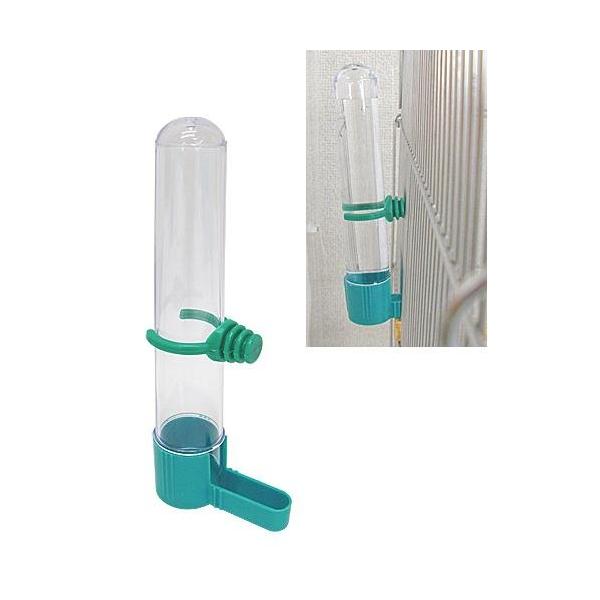 カラーはアソートのため選べません。鳥カゴの外から設置するタイプのエサ＆水入れです。場所をとらず常に新鮮なエサや水を与えることができます。ペット用品:鳥:餌やり・水やり用品:水入れ