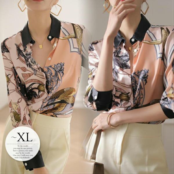 スカーフ柄 レディーストップス 通販 人気ランキング 価格 Com